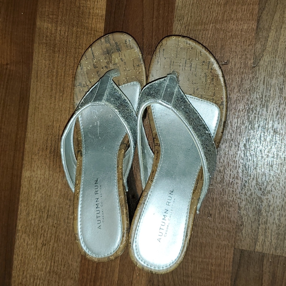 High wedges sandals